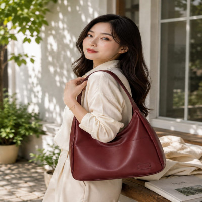Women Tote Handbags Red